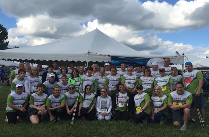 Participants of the JPMorgan Corporate Challenge Syracuse