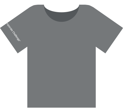 J.P. Morgan Corporate Challenge Tertiary Logo Front T-shirt